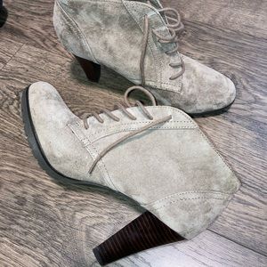 Suede Ankle Booties